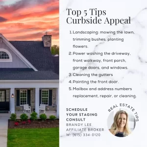 Curbside Appeal Staging Tips