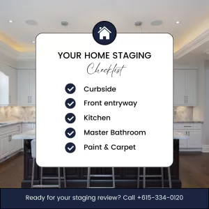 Sell My Home Staging Checklist