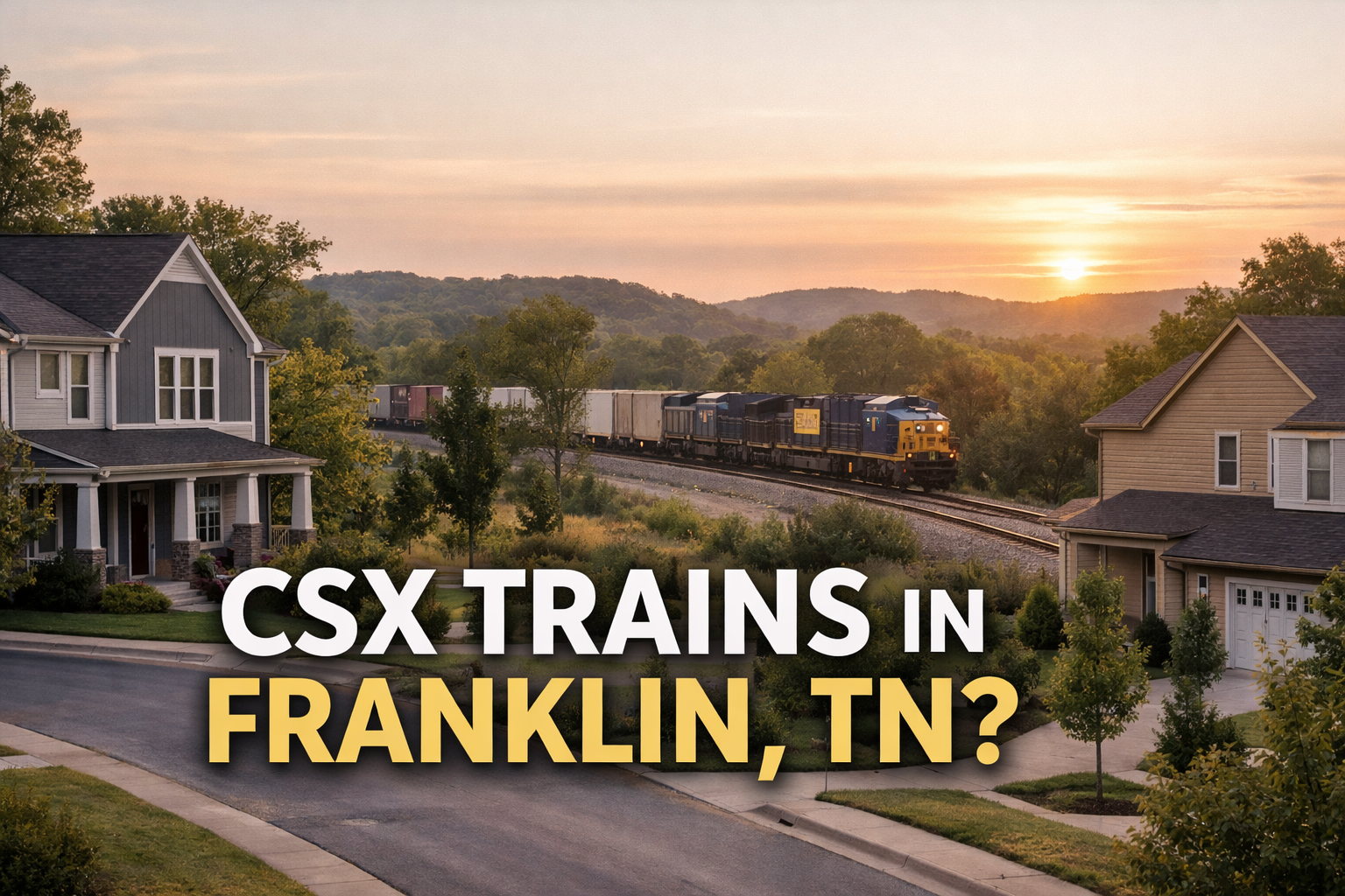 trains in franklin tn