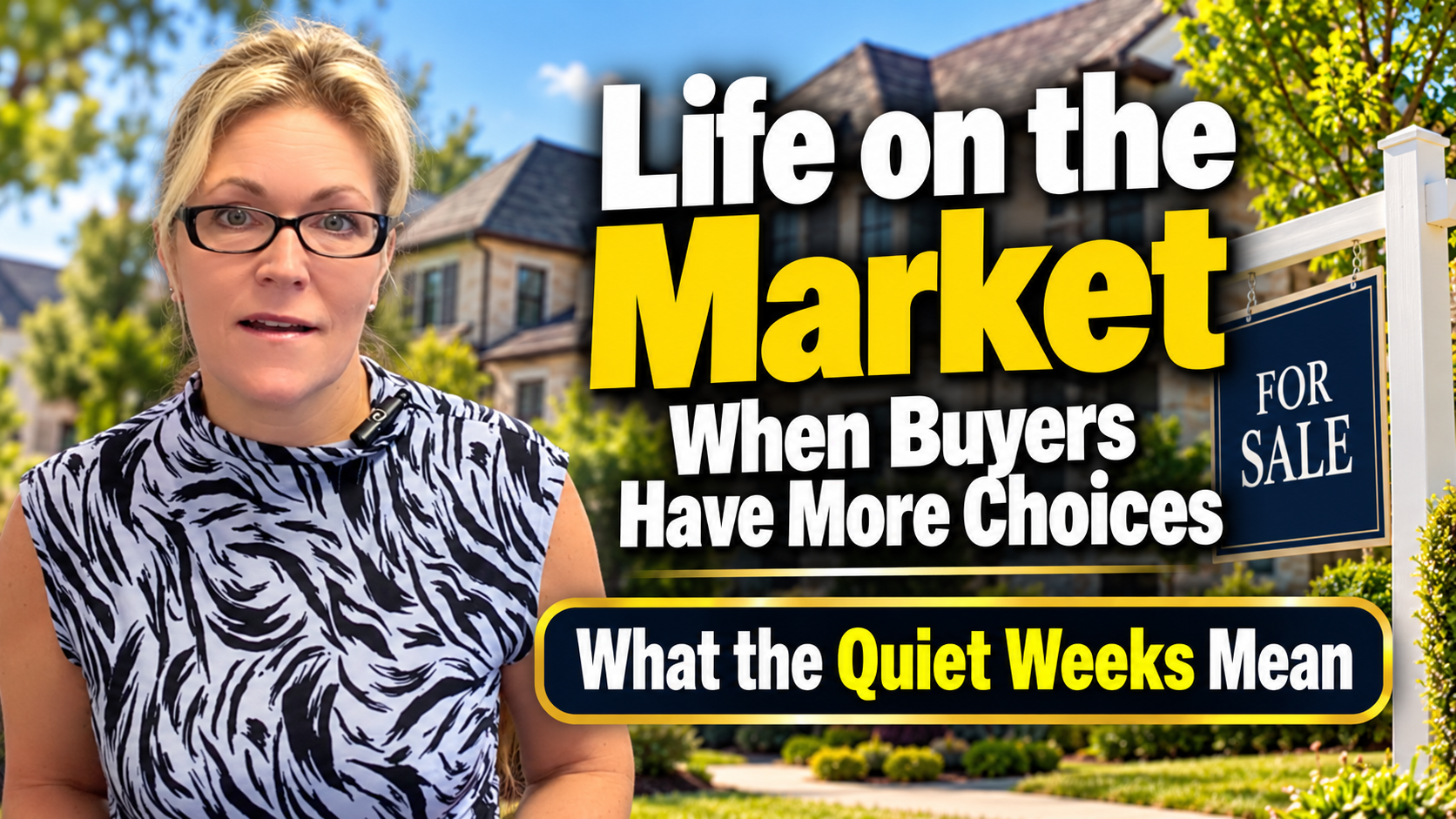 Life on the market when buyers have more choices